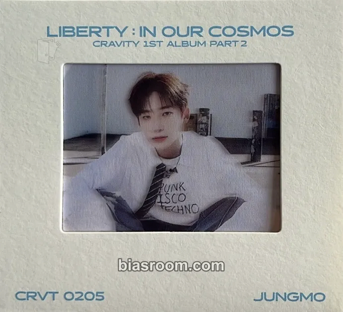 Jungmo LIBERTY : IN OUR COSMOS Photocard - CRAVITY - CRAVITY K-pop photocard