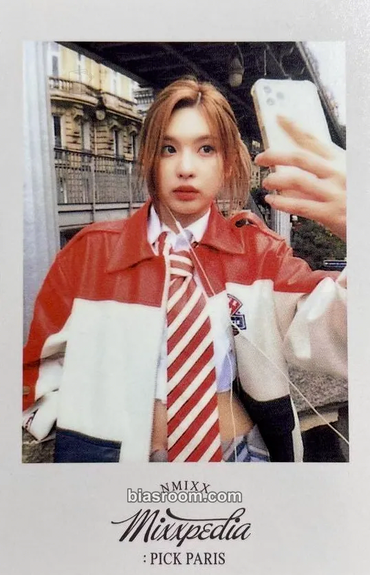 Bae MIXXPEDIA : PICK PARIS Photocard - NMIXX - NMIXX K-pop photocard