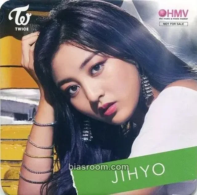 TWICE - Jihyo - BDZ Album coaster japan hmv exclusive