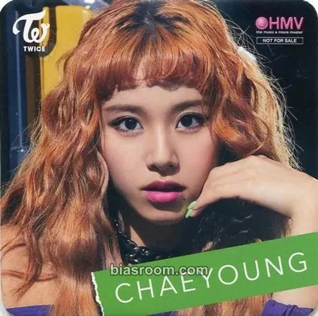 TWICE - Chaeyoung - BDZ Album coaster japan hmv exclusive