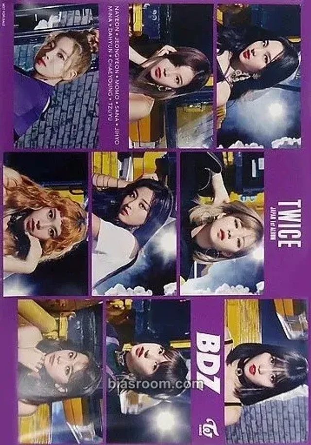 TWICE - BDZ Album B3 poster purchase benefit amazon japan