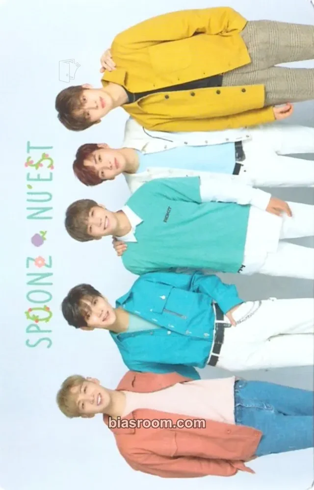 NU’EST - Other brand collaboration trading card set