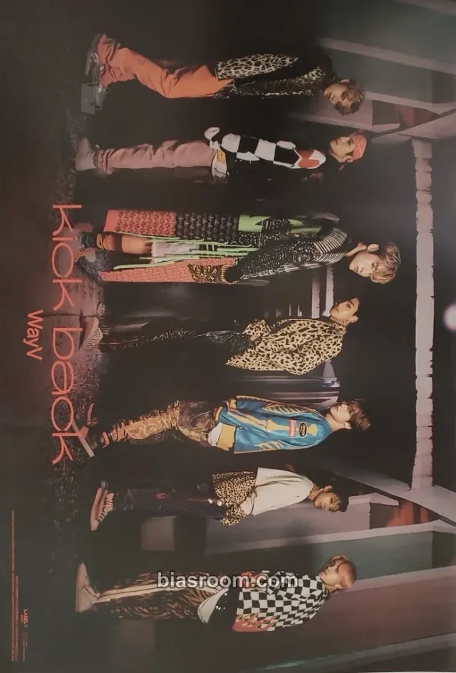 WayV - Kick Back Album poster KiT/kihno version stranger version album inclusion horizontal