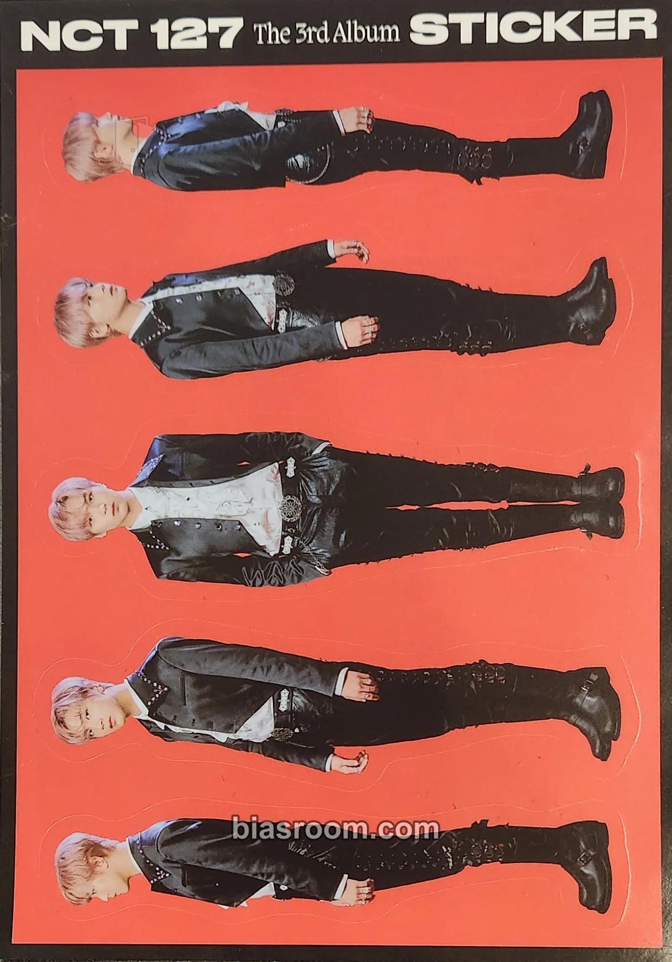 Haechan Sticker Photocard - NCT 127 - NCT 127 K-pop photocard