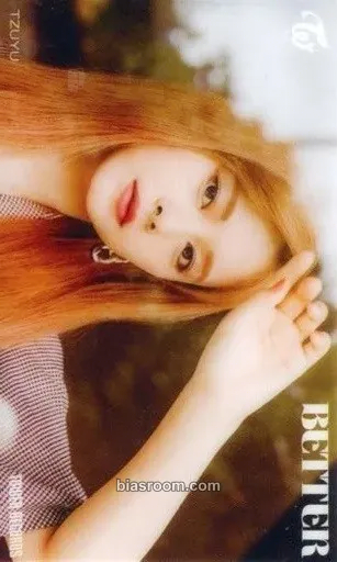 Tzuyu BETTER Photocard - TWICE - TWICE K-pop photocard
