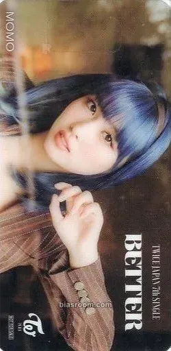 Momo BETTER Photocard - TWICE - TWICE K-pop photocard