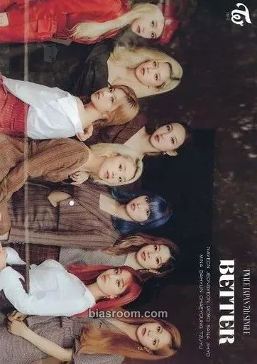 BETTER Photocard - TWICE - TWICE K-pop photocard