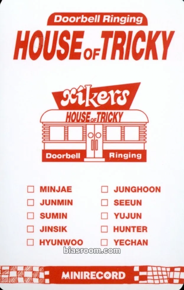 Junghoon HOUSE OF TRICKY : Doorbell Ringing トレカ - xikers | Bias
