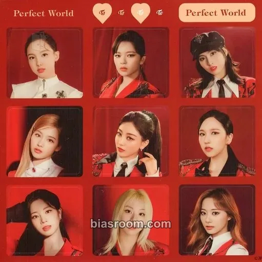 Perfect World Photocard - TWICE - TWICE K-pop photocard