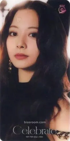 Tzuyu Celebrate Photocard - TWICE - TWICE K-pop photocard