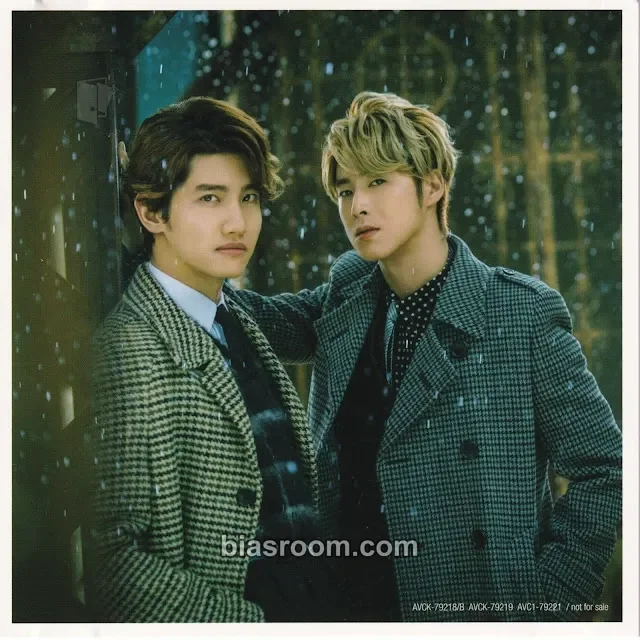 TVXQ - Time Works Wonders Album album inclusion jacket card