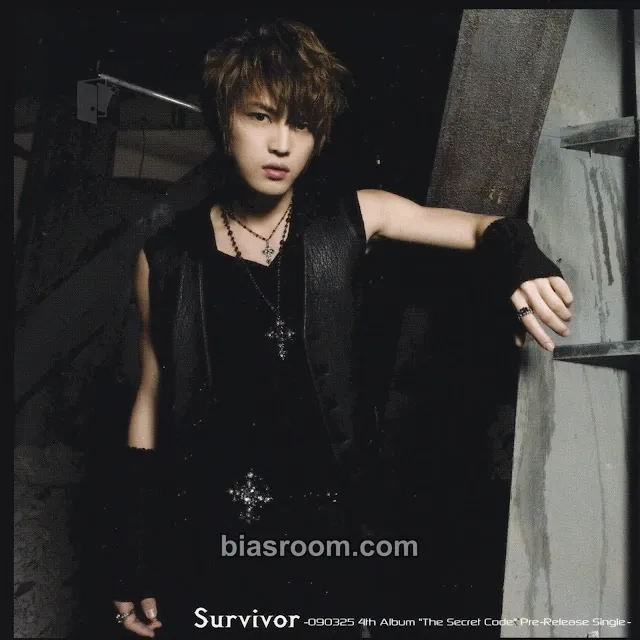 Kim Jae-joong Survivor Photocard - TVXQ - TVXQ K-pop photocard