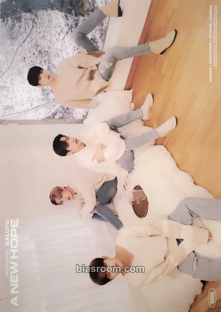 SALUTE : A NEW HOPE Photocard - AB6IX - AB6IX K-pop photocard