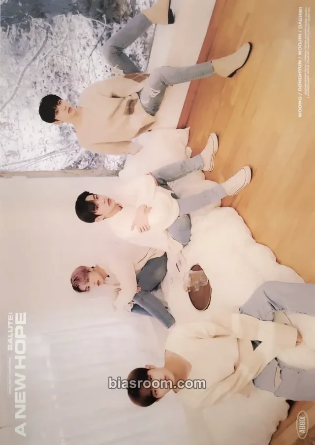 AB6IX - SALUTE : A NEW HOPE Album poster hope version first press only horizontal