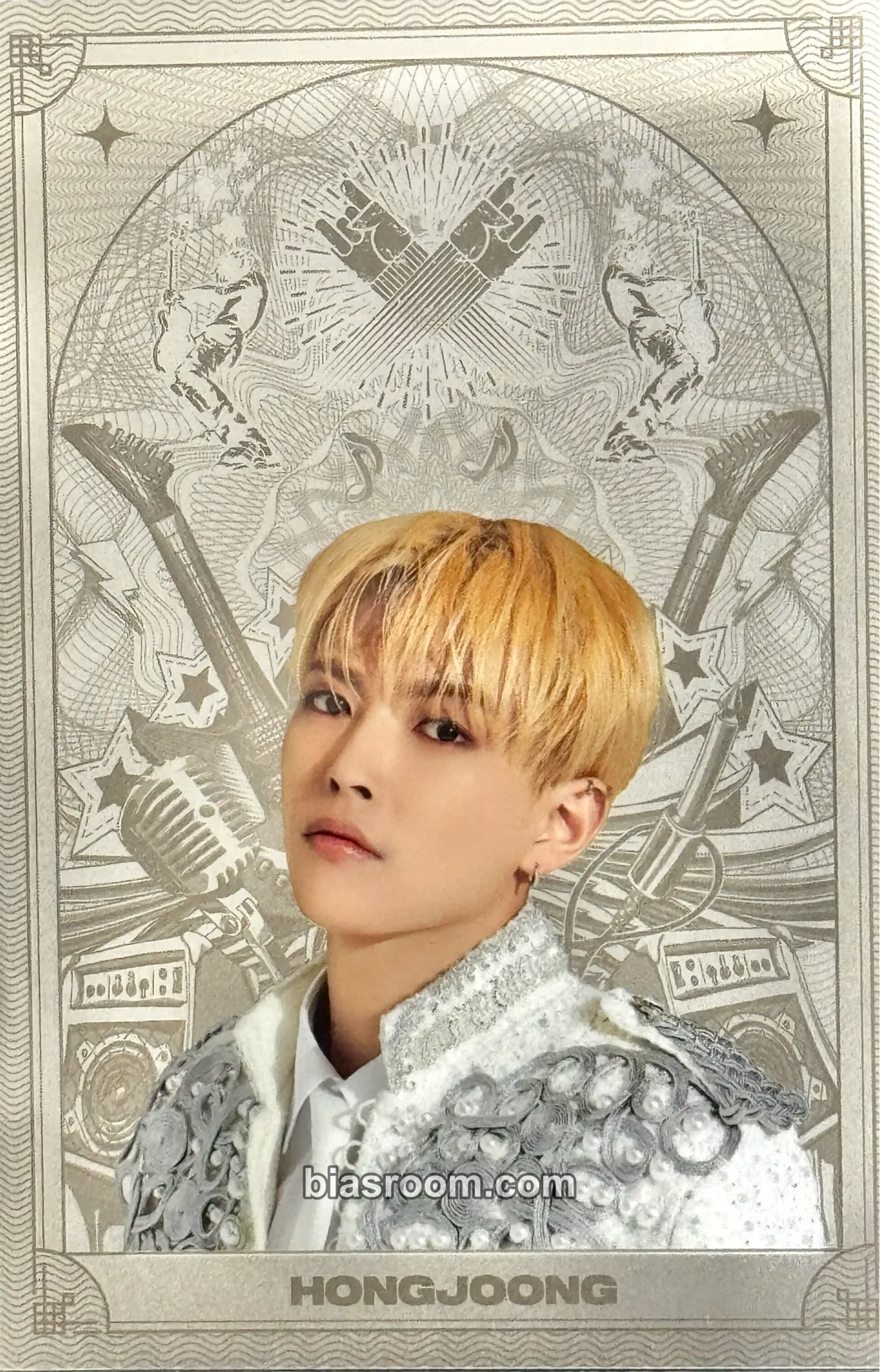 Hongjoong Towards The Light : Will To Power World Tour 2024 - 2025 Photocard - ATEEZ - ATEEZ K-pop photocard