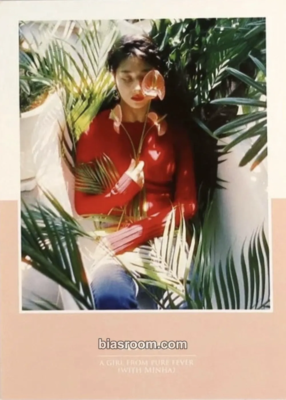 Minha The Story Photobook Photocard - 9MUSES - 9MUSES K-pop photocard