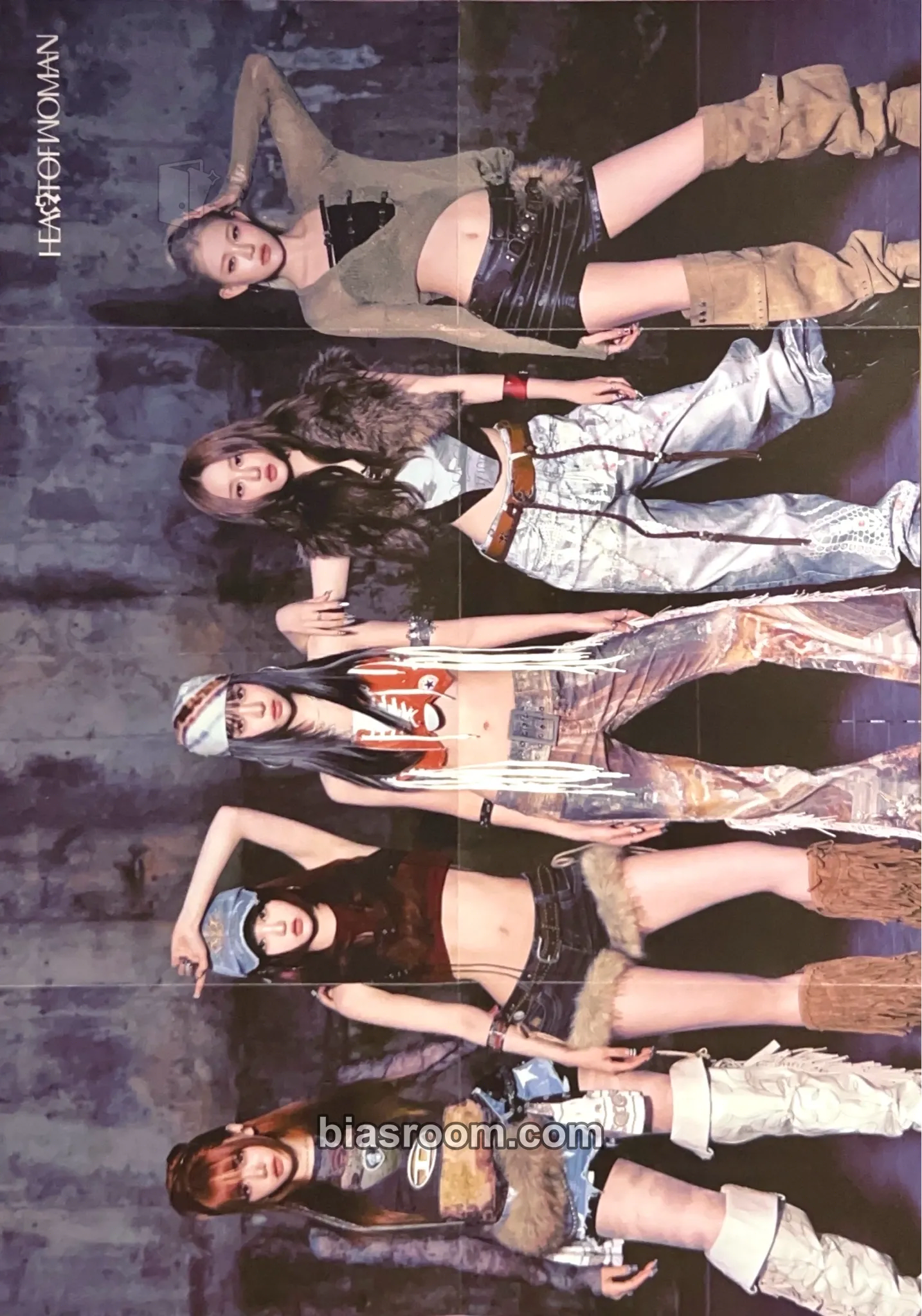 Heart Byte : LEGACY Photocard - HEART OF WOMAN - HEART OF WOMAN K-pop photocard