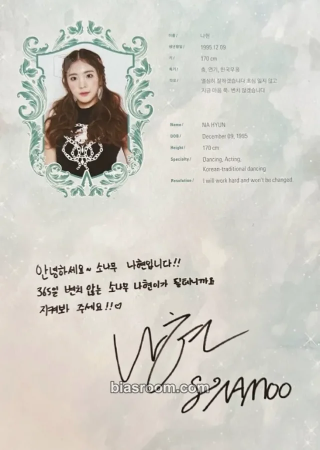 SONAMOO - Nahyun - Deja Vu Album album inclusion