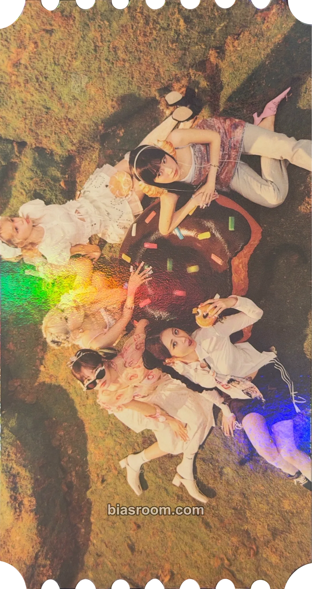 CRAZY Photocard - LE SSERAFIM - LE SSERAFIM K-pop photocard