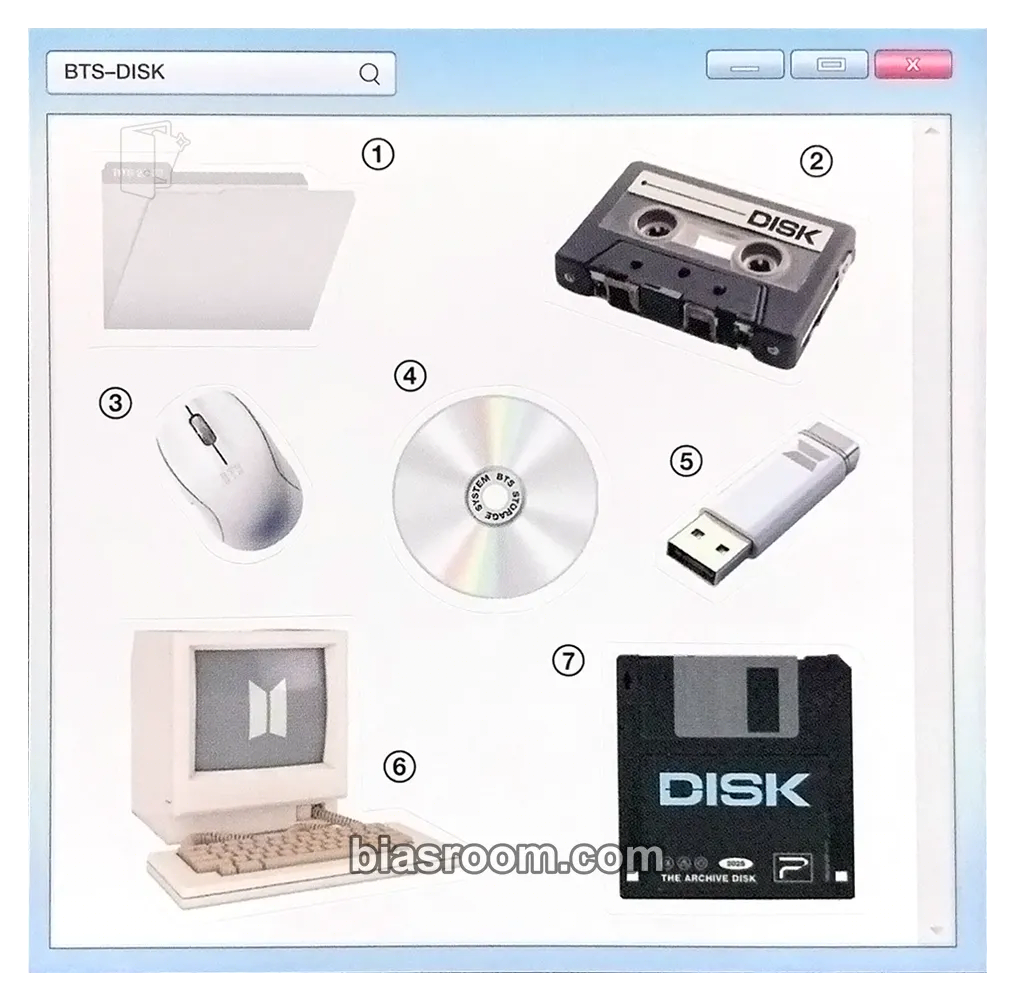 BTS 7 Moments Photocard - BTS - BTS K-pop photocard
