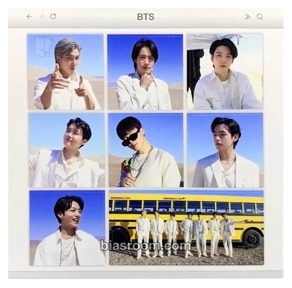 BTS 7 Moments Photocard - BTS - BTS K-pop photocard