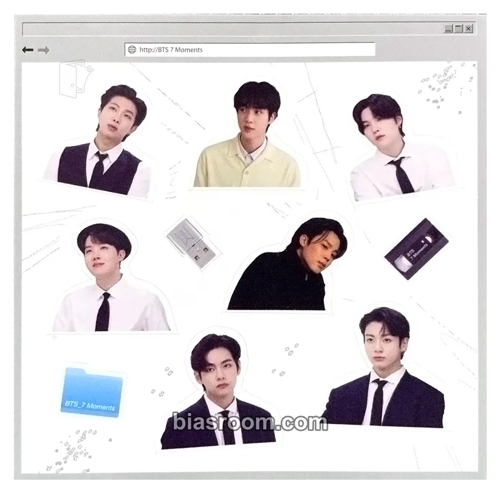 BTS 7 Moments Photocard - BTS - BTS K-pop photocard