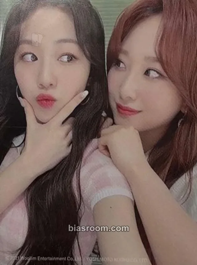 Rocket Punch - Juri & Dahyun - Bubble Up! Album trading card non-standard size