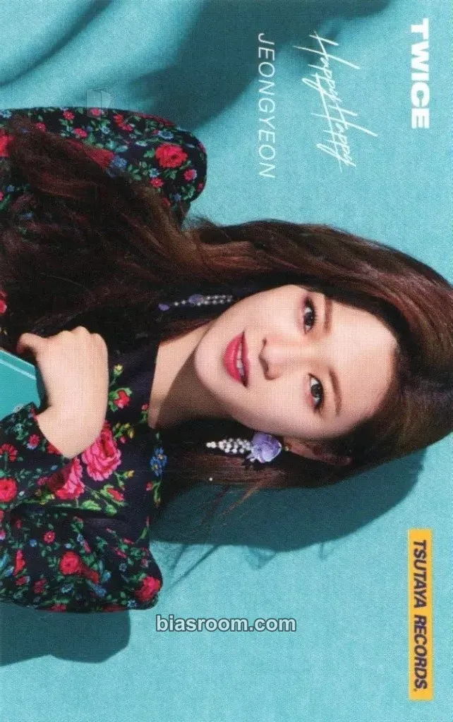 Jeongyeon Happy Happy Photocard - TWICE - TWICE K-pop photocard