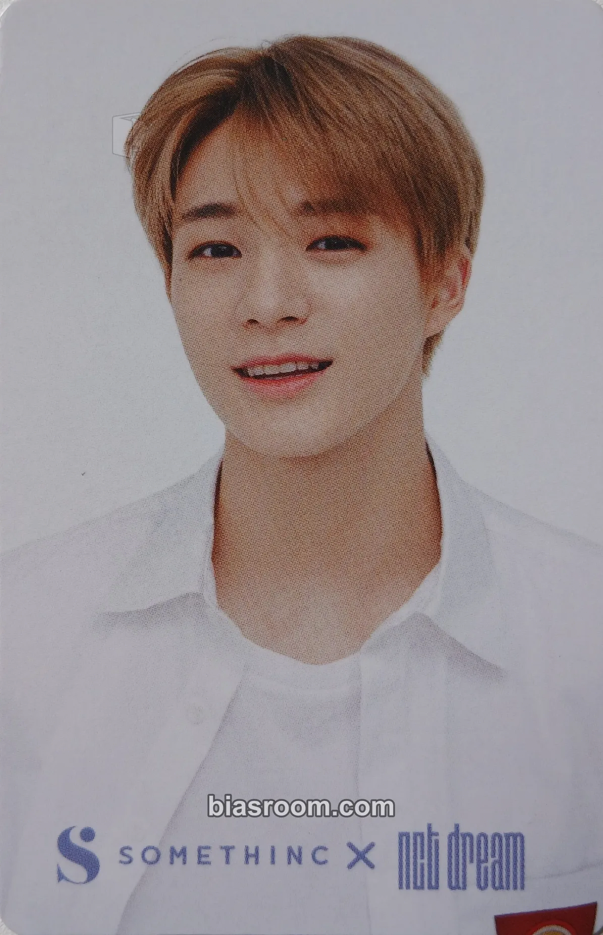 Jeno SOMETHINC X NCT DREAM Photocard - NCT DREAM - NCT DREAM K-pop photocard