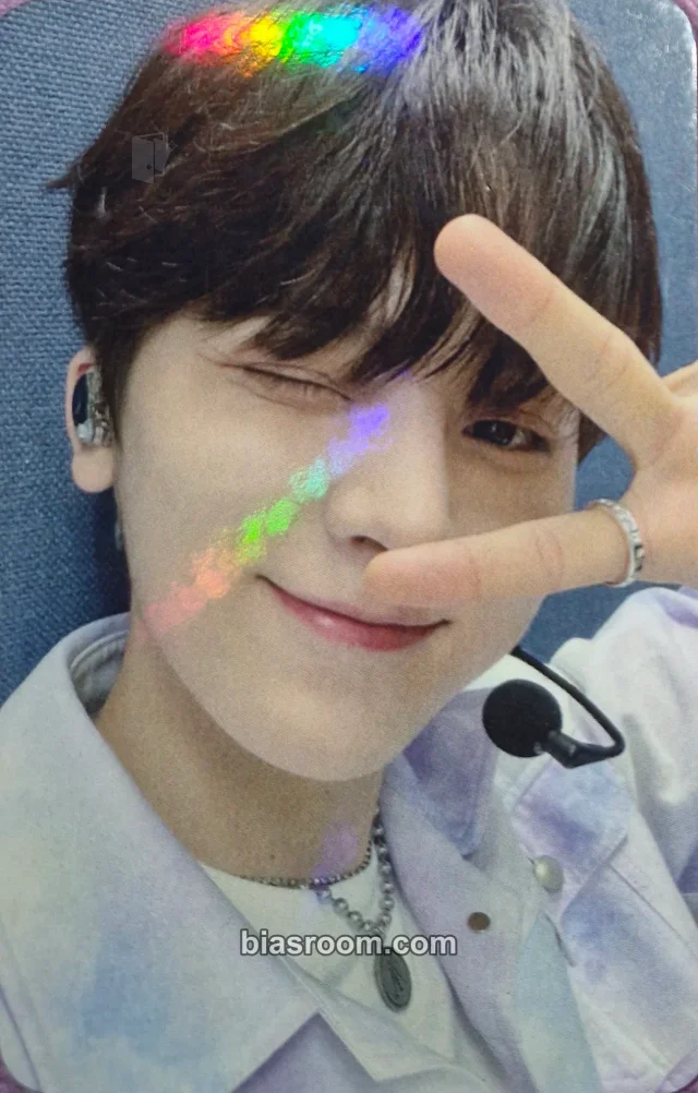 TO1 - Minsu - RE:BORN Album video call (fancall) gmarket holographic (hologram)