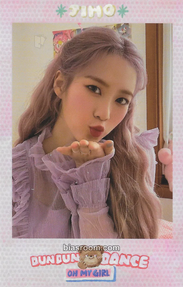 Jiho Dear OHMYGIRL Photocard - OH MY GIRL - OH MY GIRL K-pop photocard