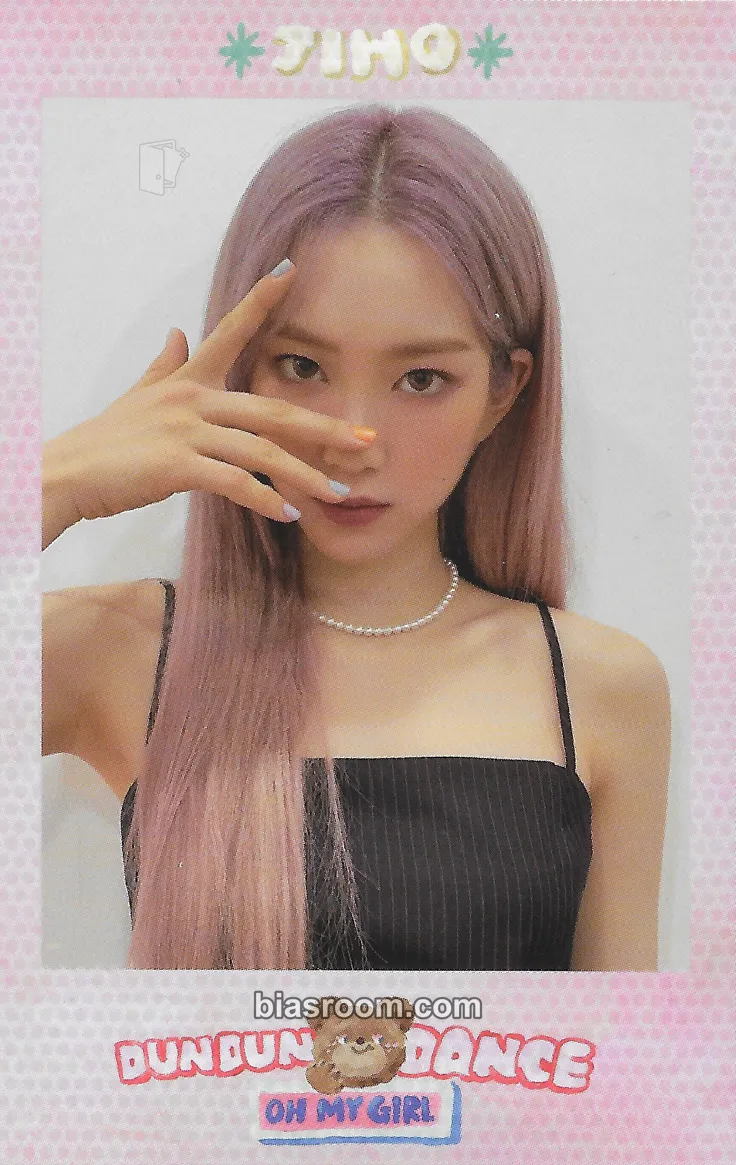 Jiho Dear OHMYGIRL Photocard - OH MY GIRL - OH MY GIRL K-pop photocard