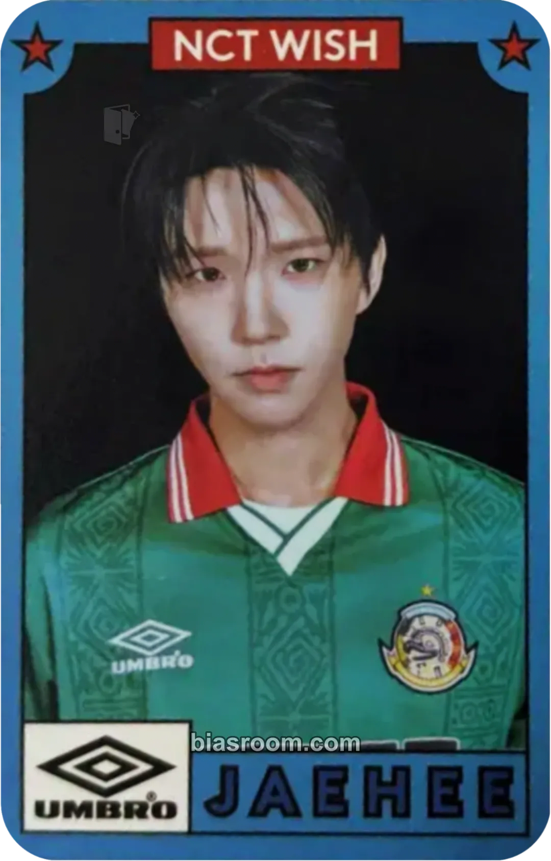 Jaehee UMBRO X NCT WISH Photocard - NCT WISH - NCT WISH K-pop photocard