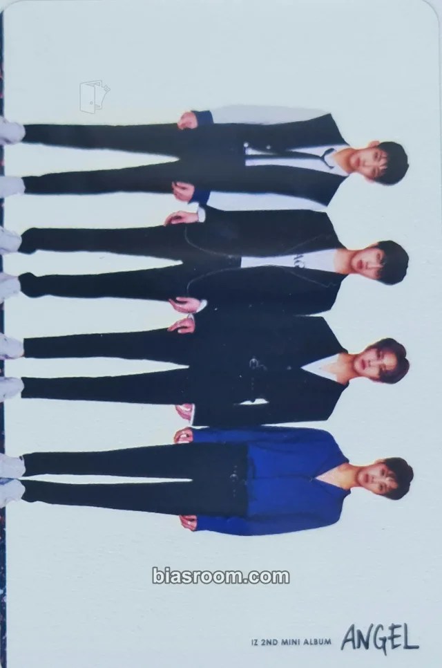 IZ - Angel Album album photocard transparent horizontal