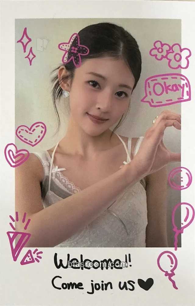Kiiras - Harin - TATA Album polaroid ever version album photocard