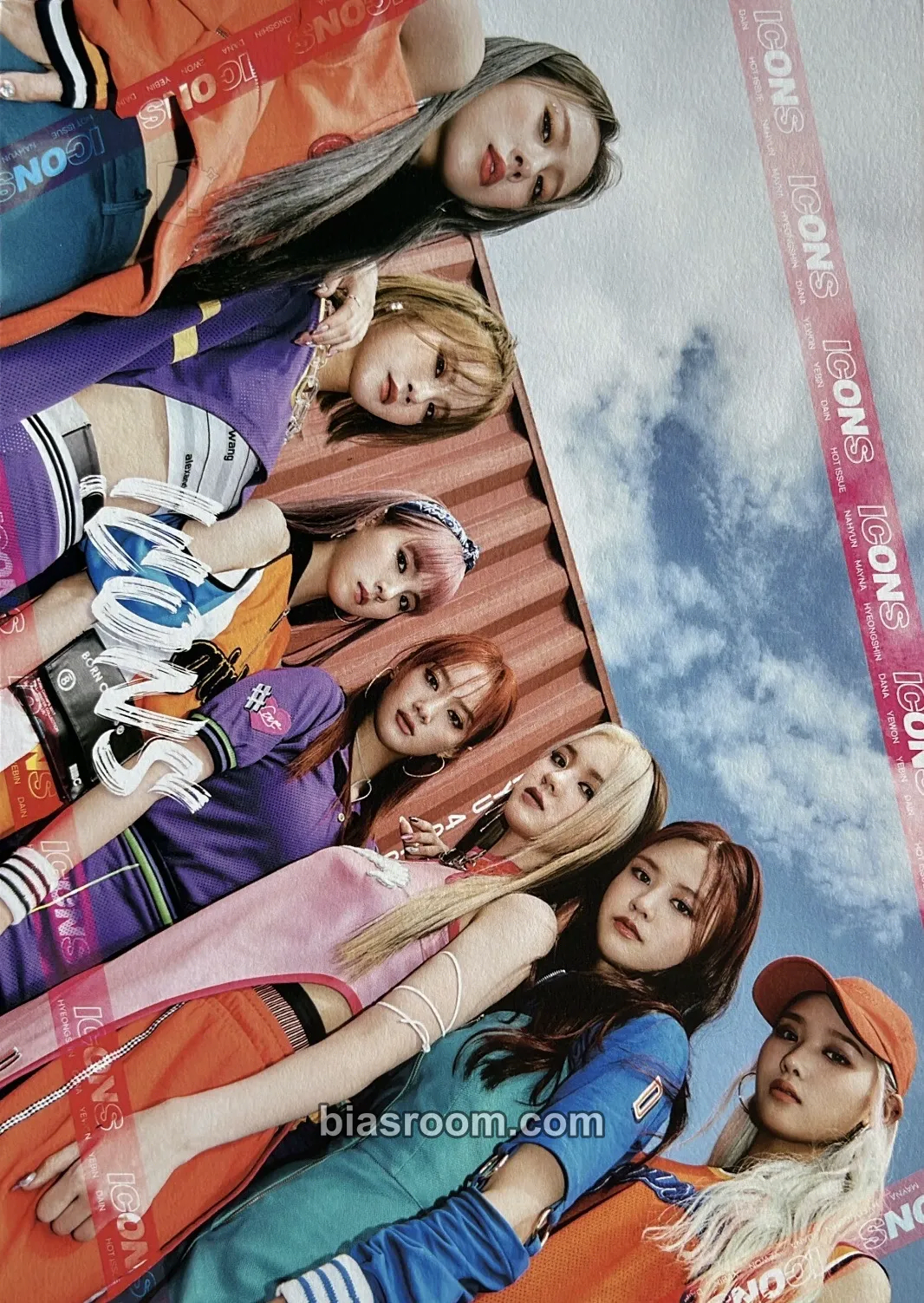 Icons Photocard - Hot Issue - Hot Issue K-pop photocard