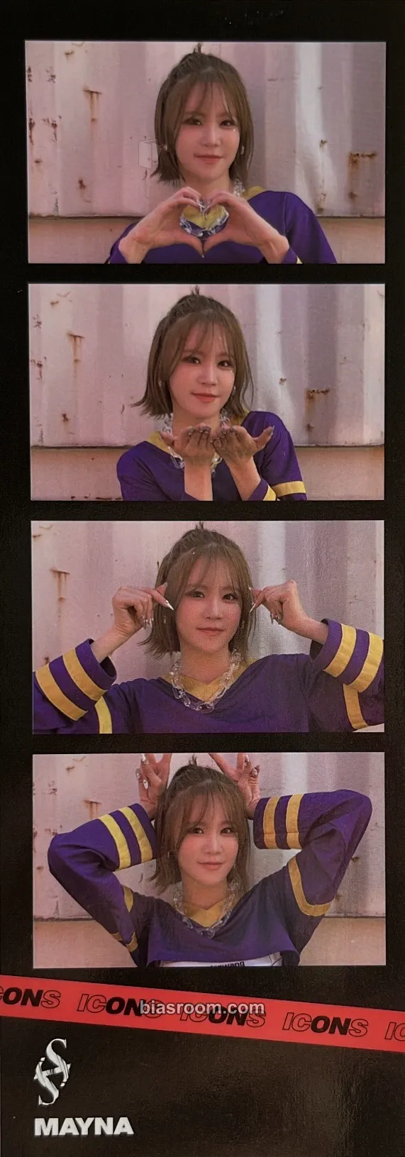 Mayna Icons Photocard - Hot Issue - Hot Issue K-pop photocard