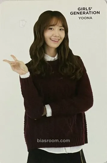 Yoona SMTOWN Coex Artium Photocard - Girls' Generation - Girls' Generation K-pop photocard