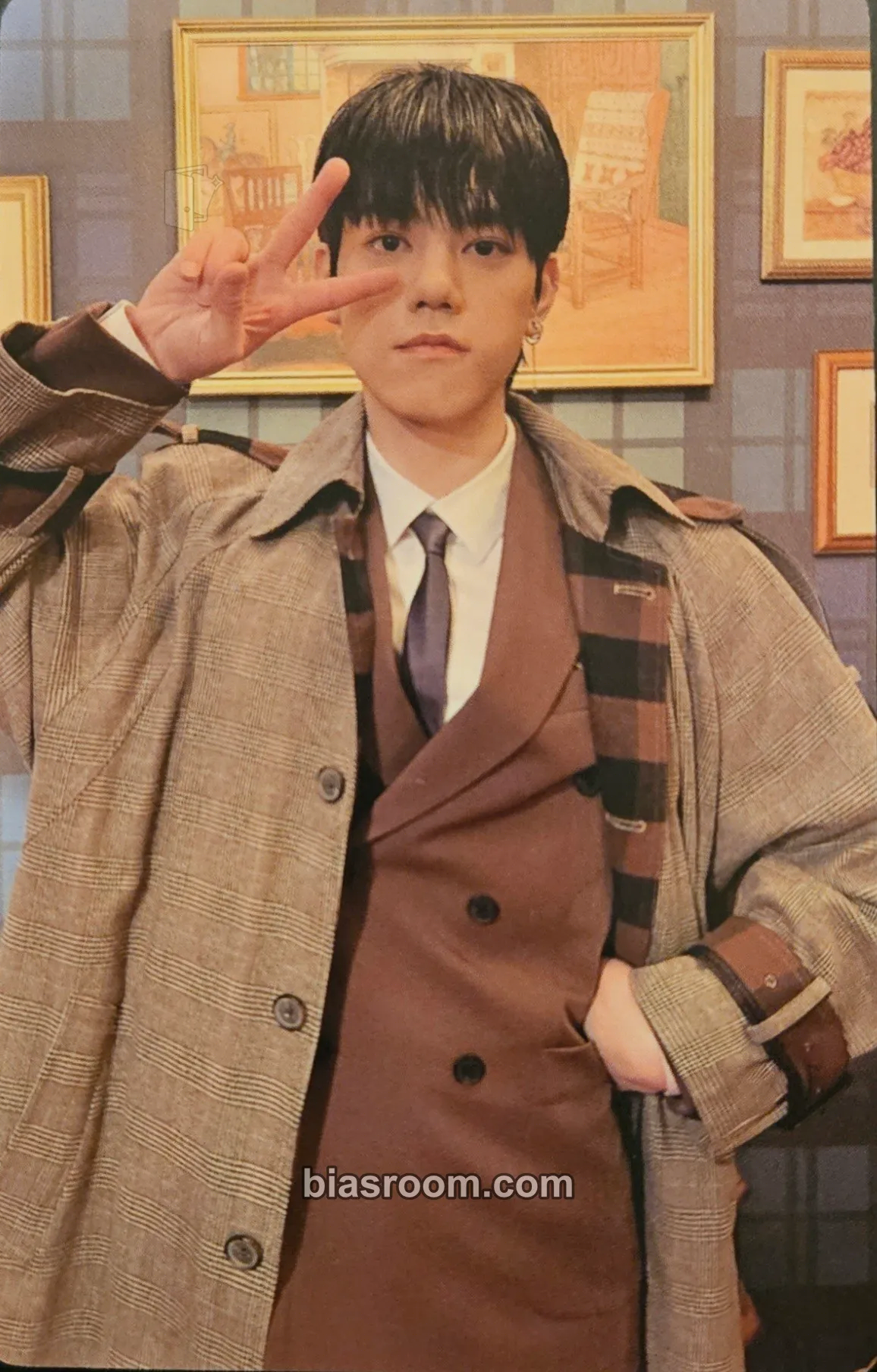 Hun 3rd Official N.fia Fanclub kit Photocard - N.Flying - N.Flying K-pop photocard
