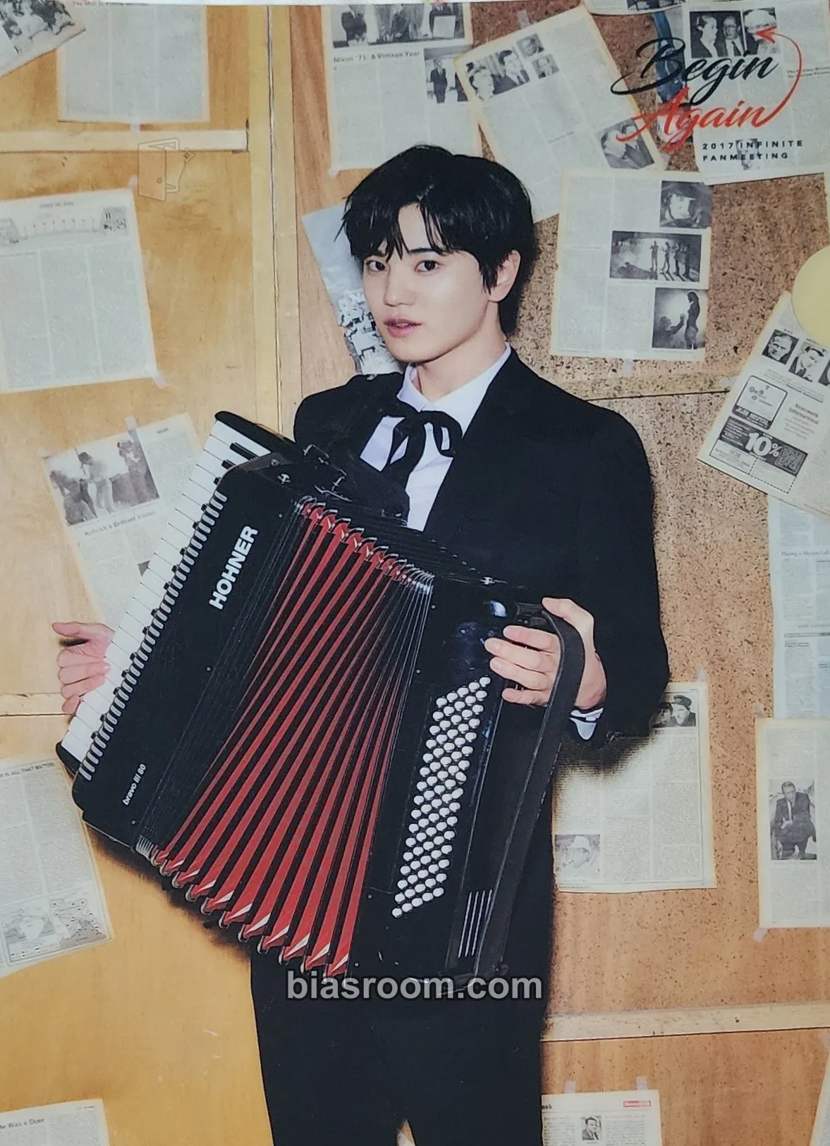 Sungjong 2017 INFINITE FANMEETING <BEGIN AGAIN> Photocard - INFINITE - INFINITE K-pop photocard