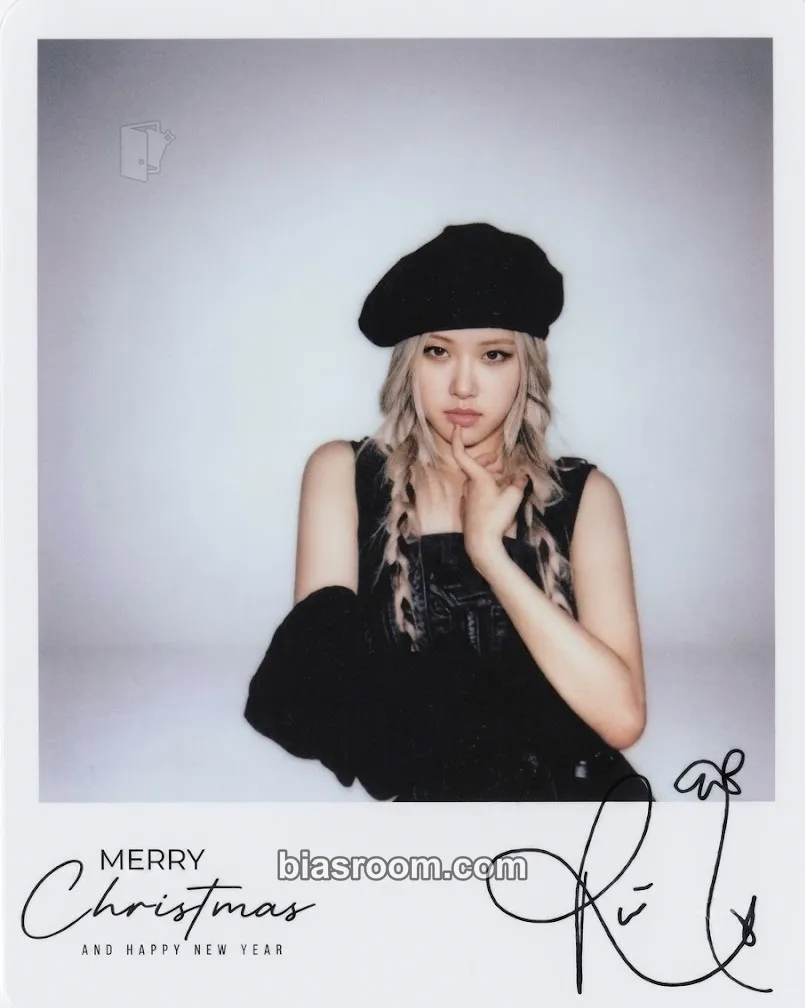 Rosé Blackpink Japan Fanclub BLINK Photocard - BLACKPINK - BLACKPINK K-pop photocard