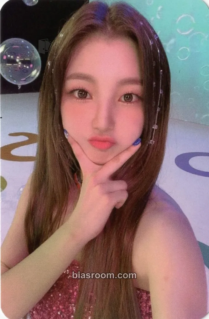 Yeonhee Blue Punch Photocard - Rocket Punch - Rocket Punch K-pop photocard