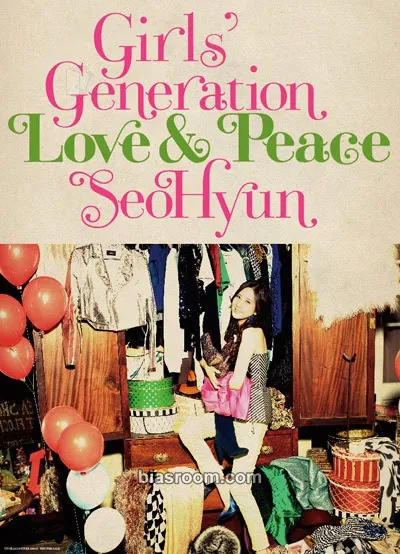 Seohyun Love & Peace Photocard - Girls' Generation - Girls' Generation K-pop photocard