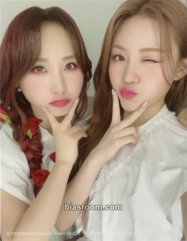 Rocket Punch - Juri & Dahyun - Fiore Album trading card japanese album non-standard size hmv