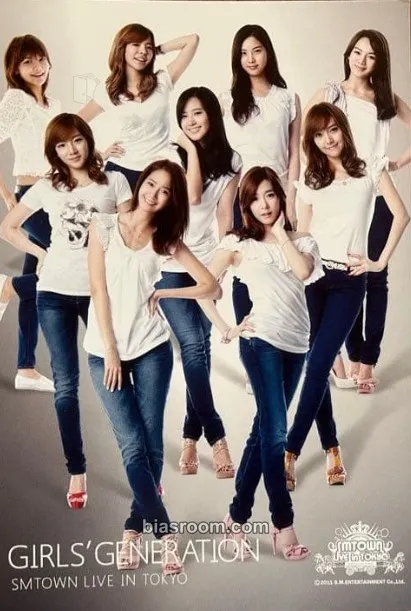 SMTown Live '10 World Tour Photocard - Girls' Generation - Girls' Generation K-pop photocard