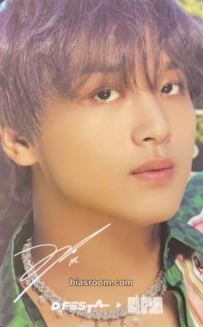 Haechan D'FESTA Exhibition Photocard - NCT DREAM - NCT DREAM K-pop photocard