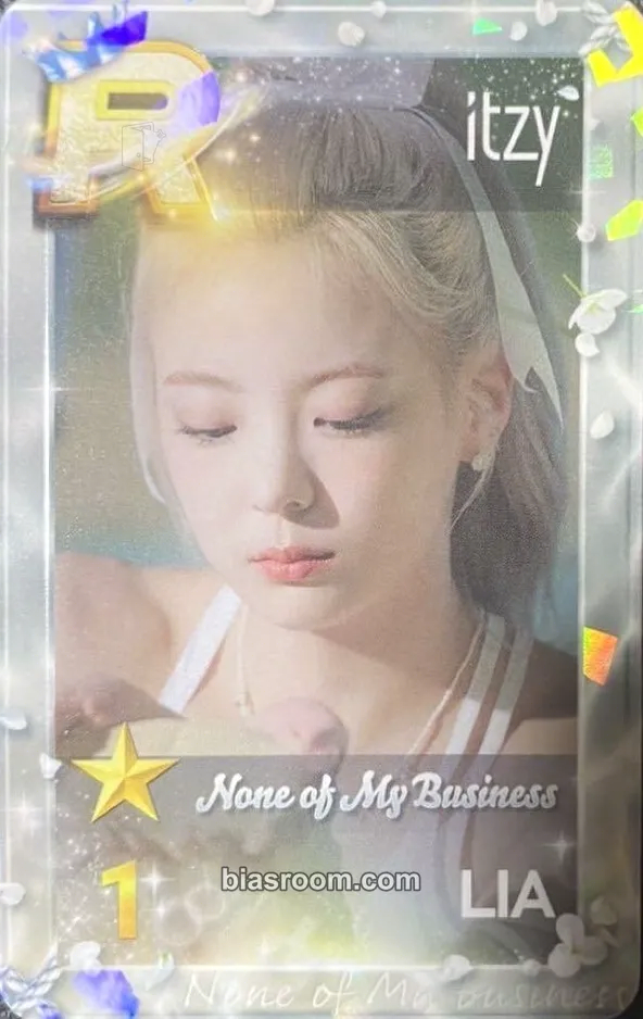 Lia KILL MY DOUBT Photocard - ITZY - ITZY K-pop photocard