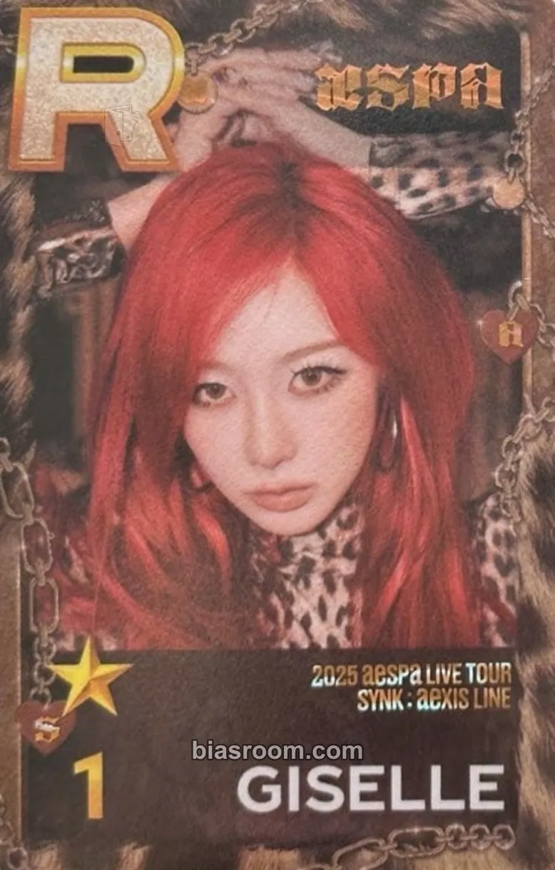Giselle SYNK : aeXIS LINE Photocard - aespa - aespa K-pop photocard