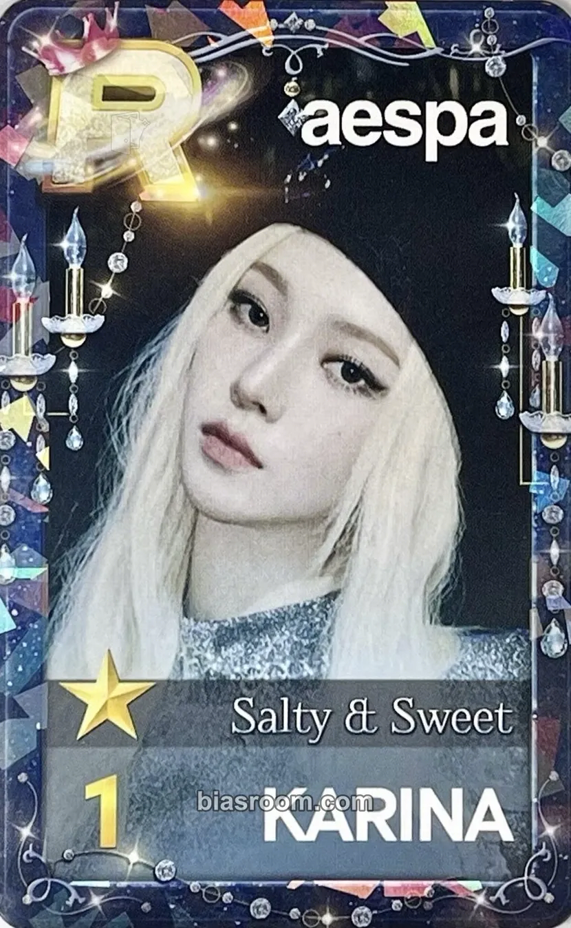Karina SuperStar SMTown Pop-Ups Photocard - aespa - aespa K-pop photocard