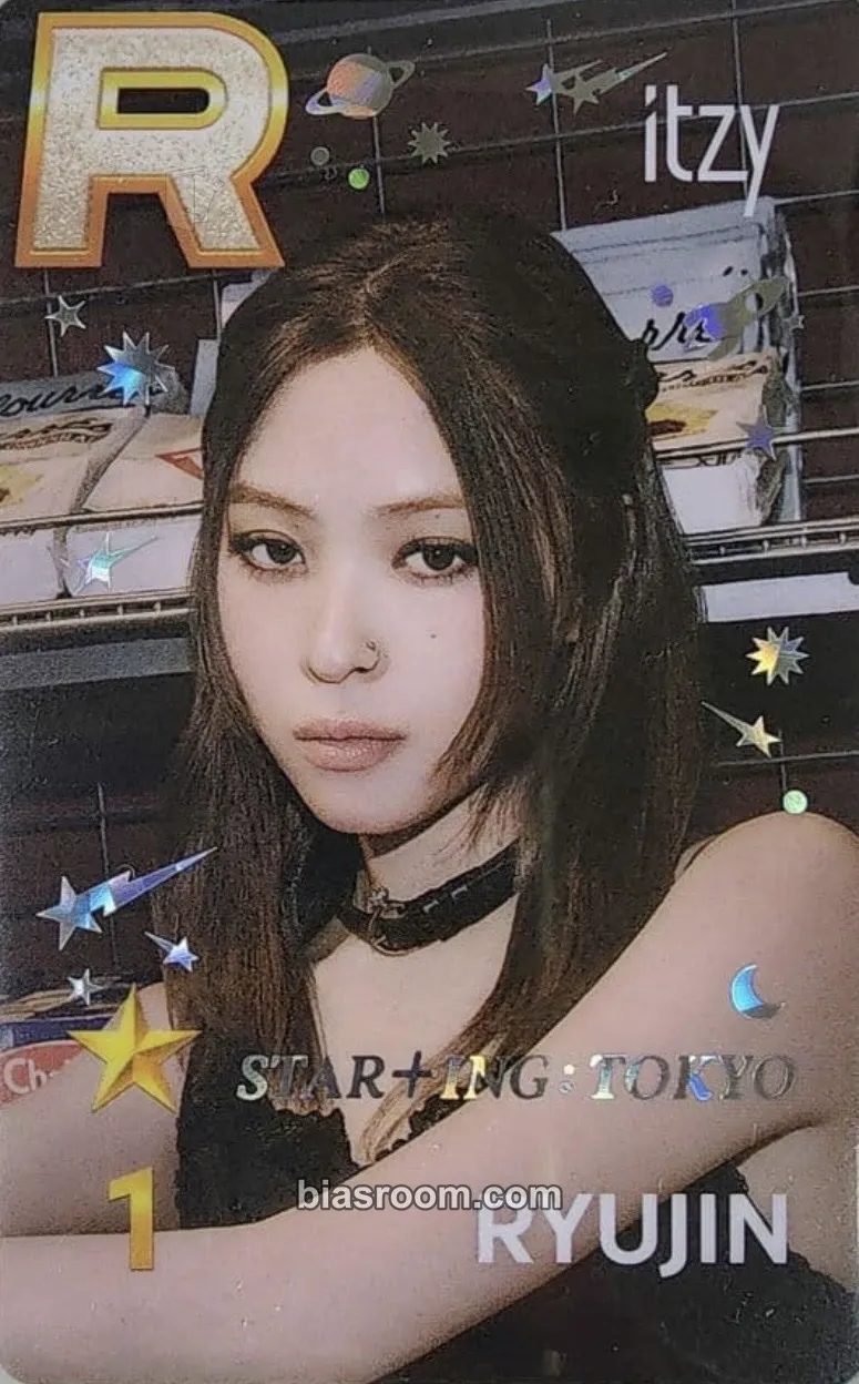 Ryujin TUNNEL VISION Photocard - ITZY - ITZY K-pop photocard